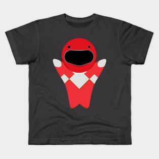 mini red ranger Kids T-Shirt